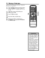 Предварительный просмотр 12 страницы Philips 27DVCR55S Owner'S Manual