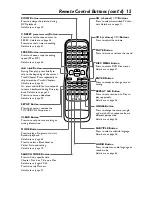 Предварительный просмотр 15 страницы Philips 27DVCR55S Owner'S Manual