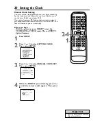 Предварительный просмотр 20 страницы Philips 27DVCR55S Owner'S Manual