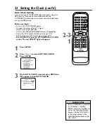 Предварительный просмотр 22 страницы Philips 27DVCR55S Owner'S Manual