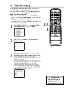 Предварительный просмотр 28 страницы Philips 27DVCR55S Owner'S Manual