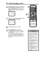 Предварительный просмотр 30 страницы Philips 27DVCR55S Owner'S Manual