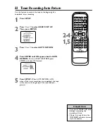 Предварительный просмотр 32 страницы Philips 27DVCR55S Owner'S Manual