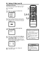 Предварительный просмотр 46 страницы Philips 27DVCR55S Owner'S Manual