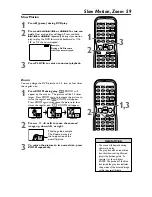 Предварительный просмотр 59 страницы Philips 27DVCR55S Owner'S Manual