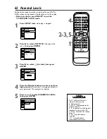 Предварительный просмотр 62 страницы Philips 27DVCR55S Owner'S Manual