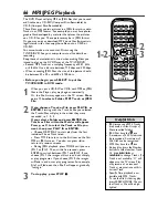 Предварительный просмотр 66 страницы Philips 27DVCR55S Owner'S Manual