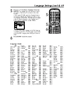 Предварительный просмотр 69 страницы Philips 27DVCR55S Owner'S Manual