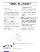 Preview for 3 page of Philips 27HT7210D User Manual