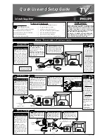 Philips 27I REALFLAT CTV W-PIP-DBX STEREO-REMOTE 27RF70S Quick Use And Setup Manual preview