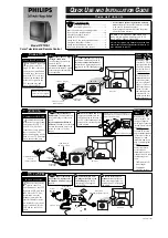 Preview for 1 page of Philips 27PT31B1 Quick Use And Installation Manual