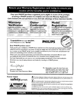 Preview for 2 page of Philips 27PT320 Directions For Use Manual