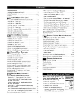 Preview for 4 page of Philips 27PT320 Directions For Use Manual