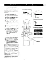 Preview for 19 page of Philips 27PT320 Directions For Use Manual