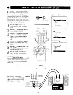 Preview for 22 page of Philips 27PT320 Directions For Use Manual