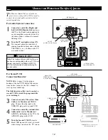 Предварительный просмотр 12 страницы Philips 27PT543F Directions For Use Manual