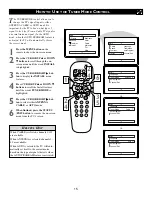 Предварительный просмотр 15 страницы Philips 27PT543F Directions For Use Manual