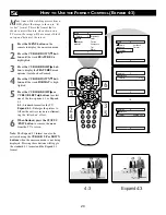 Preview for 20 page of Philips 27PT543S Directions For Use Manual