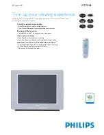 Preview for 1 page of Philips 27PT5441 Specifications