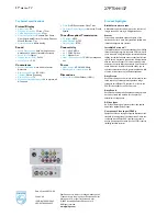 Preview for 2 page of Philips 27PT5441 Specifications