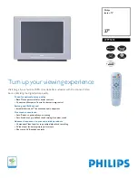 Preview for 1 page of Philips 27PT5445 Specifications