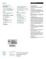 Preview for 2 page of Philips 27PT6341 Specification Sheet