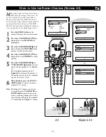 Preview for 11 page of Philips 27PT643F Directions For Use Manual