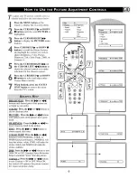 Preview for 9 page of Philips 27PT643R Directions For Use Manual