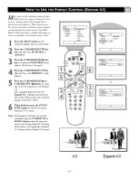 Preview for 11 page of Philips 27PT643R Directions For Use Manual