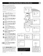 Preview for 17 page of Philips 27PT643R Directions For Use Manual