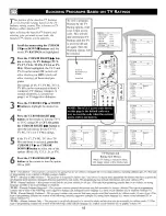 Preview for 18 page of Philips 27PT643R Directions For Use Manual