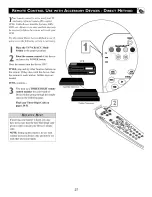 Preview for 27 page of Philips 27PT643R Directions For Use Manual