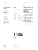 Preview for 2 page of Philips 27PT6442 Specifications