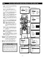 Preview for 34 page of Philips 27PT8320 Directions For Use Manual