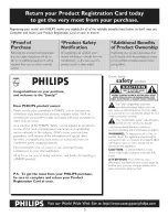 Preview for 2 page of Philips 27PTG015D User Manual