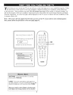 Preview for 8 page of Philips 27PTG015D User Manual