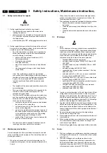 Preview for 4 page of Philips 286NS-05 Service Manual