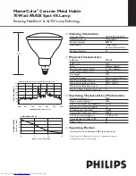 Philips 288720 Operating Instructions preview