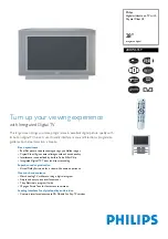 Philips 28DW6559 Specification Sheet preview