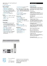 Предварительный просмотр 2 страницы Philips 28DW6559 Specification Sheet