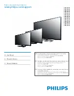 Philips 28PFL4609 User Manual preview