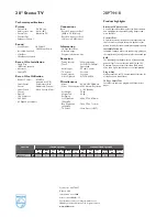 Preview for 2 page of Philips 28PT4418/01 Specification Sheet