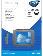 Philips 28PT7007 Specifications предпросмотр