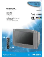 Предварительный просмотр 4 страницы Philips 28PW5304/00 Brochure