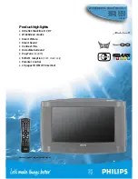 Предварительный просмотр 7 страницы Philips 28PW5304/00 Brochure