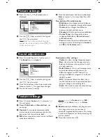 Предварительный просмотр 8 страницы Philips 28PW6006 - annexe 1 Product Manual