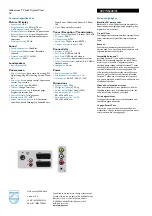 Preview for 2 page of Philips 28PW6008 Specification Sheet