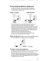 Предварительный просмотр 19 страницы Philips 28PW6322 NICAM Owner'S Manual