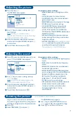 Предварительный просмотр 7 страницы Philips 28PW6515 - annexe 1 Handbook