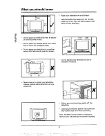 Предварительный просмотр 6 страницы Philips 28PW778A Operating Instructions Manual